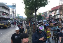 Kebakaran 6 Ruko Sebabkan Jalan Tanjungpura Macet, Arus Lalu Lintas Dialihkan