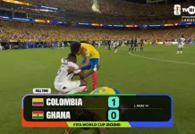 Kolombia Singkirkan Ghana 1-0,  Jhon Arias Biangnya!