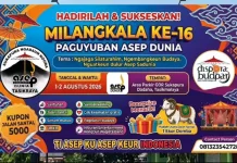 Milangkala Ke-16 Paguyuban Asep Dunia Siap Satukan Warga Asep Seluruh Indonesia