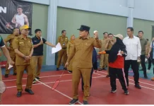 Bupati Buka Kejuaraan Bulutangkis Antar OPD, Perkuat Soliditas dan Semangat ASN