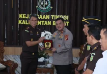 Kapolda Kalbar Perkuat Sinergi Penegakan Hukum dengan Kejati