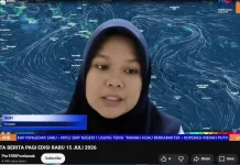 BMKG: 15 Juli 2026, Kalbar Berpotensi Diguyur Hujan