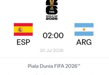 Menanti Epilog Baru Sejarah Langka Argentina vs Spanyol