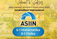 Dua Program Studi FMIPA Untan Raih Akreditasi Internasional ASIIN
