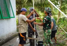TMMD Sambas Percepat Pembangunan Sumur Bor untuk Kebutuhan Air Bersih Warga