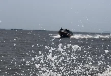Hantam Gelombang Laut Muara menuju Benteng Ekologis Pesisir Desa Medan Mas