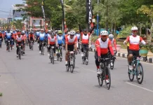 Tour de Singkawang Sukses Digelar, Ratusan Goweser Nikmati Pesona Singkawang