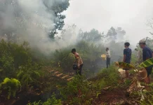 Karhutla Kubu Raya Nyaris Hanguskan Permukiman Warga