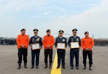 SAR Pontianak Beri Penghargaan kepada Lanud Supadio dan Kopasgat