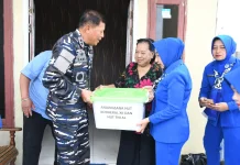 Dankodaeral XII Anjangsana ke Warakawuri Perkuat Kepedulian TNI AL
