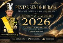 Dukung Literasi, YM Sultan Pontianak Ke-IX Siapkan Penghargaan Sastra di Jungkat