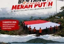 Rumah Zakat Kalbar Siap Bentangkan Merah Putih di Bukit dan Laut