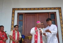 Rampung, Sibarani Sebut Gereja Stasi Bawat Wujud Mimpi Seluruh Umat