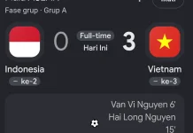 Piala AFF 2026: Indonesia Tumbang 0-3 dari Vietnam di Grup A