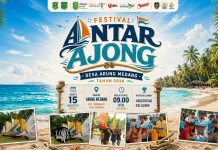 Festival Antar Ajong 2026 Siap Digelar di Pantai Arung Medang