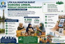 LPM Kalbar Perkuat Pembinaan UMKM Berbasis Gotong Royong