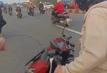 Tali Layangan Nyaris Makan Korban di Jalan Sultan Hamid II