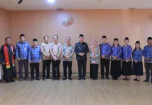 Bupati Bengkayang Lantik Sembilan ASN ke dalam Jabatan Fungsional
