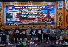 Polres Singkawang Ungkap Tujuh Kasus Narkotika, Sembilan Tersangka Diamankan