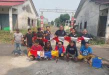 Sambut HUT RI ke-81, Warga Perumahan Mega Mas Percantik Wajah Komplek