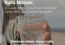 Segelas Air Putih Menjelang Salat, Ikhtiar Menjaga Amanah Tubuh