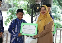 Bupati Erlina Sambut Kafilah Mempawah MTQ Kalbar 2026