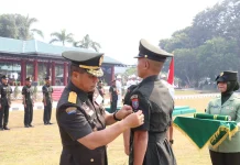 121 Prajurit TNI AD Lulus Pendidikan Bintara Infanteri di Singkawang