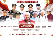 Habib Syech Hadir di Pontianak dalam Sholawat Kebangsaan Merah Putih 2026