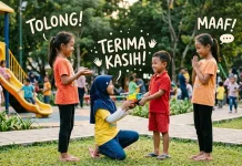 Tiga Kata Ajaib yang Bikin Semua Orang Senang: Tolong, Maaf, dan Terima Kasih