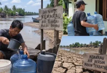 Kemarau Panjang Ubah Kualitas Air Warga Kubu Raya