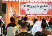 Bupati Landak Bangun 8 Ruang Kelas Baru di SDN 10 Ngabang