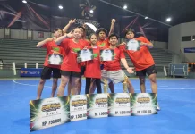 Atlet Tenis Meja Kubu Raya Dominasi Perolehan Medali Emas Gubernur Kalbar Cup 2026
