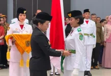 33 Paskibraka Singkawang Dikukuhkan, Siap Kibarkan Merah Putih di HUT ke-81 RI
