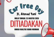 Kualitas Udara Memburuk, Aktivitas Car Free Day Ditutup Mulai 23 Agustus 2026