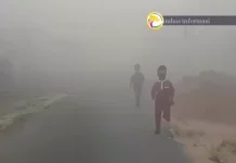 Kabut Asap Pekat Selimuti Tangaran Sambas, Aktivitas Warga Terganggu