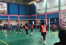 Turnamen Bola Voli Legend Putri U-40 Jadi Motivasi dan Penyemangat Generasi Muda