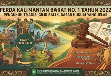 Perda Kalbar No. 1 Tahun 2022: Pengukuh Tradisi Gilir Balik