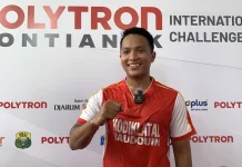 Akhmad Menang Telak, Targetkan Perempat Final Polytron Pontianak International