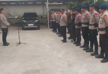 Polres Kubu Raya Terima Bantuan 60 Personel BKO Tangani Karhutla