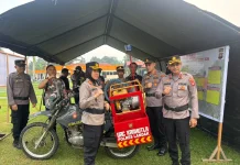 Polres Landak Luncurkan Motor Trail Modifikasi Percepat Penanganan Karhutla