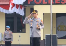 Polres Sambas Terima Penguatan 30 Personel Brimob Mabes Polri Tangani Karhutla