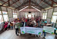 Pegadaian Salurkan Bantuan Rp100 Juta untuk GKMI Nanga Awin Putussibau