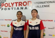 Hadapi Lawan Senior Malaysia, Zahra-Prasetya Wakilkan Indonesia Petik Kemenangan