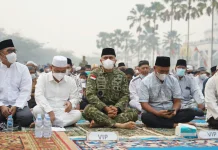 Pangdam XII/Tpr dan Warga Pontianak Gelar Salat Istisqa