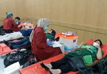 Driver Ojol Pontianak Ramaikan Donor Darah Rangkaian RRI Fest 2026