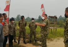 Sesko TNI Perkuat Pencegahan Karhutla di Singkawang