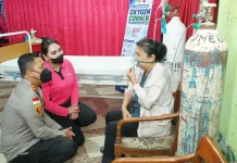 ISPA Meningkat di tengah Kabut Asap, Polres Bengkayang Hadirkan Oxygen Corner