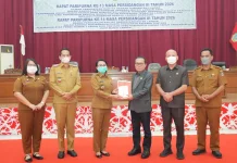 Bupati Karolin Sampaikan Perubahan APBD 2026