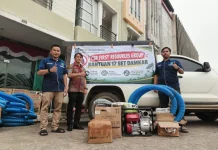 FR Group Kalbar Kirim 17 Set Mesin Pompa Air ke Sanggau dan Ketapang