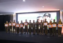 Cakupan Pengukuran Balita Naik, 13 Kelurahan Singkawang Diberi Apresiasi